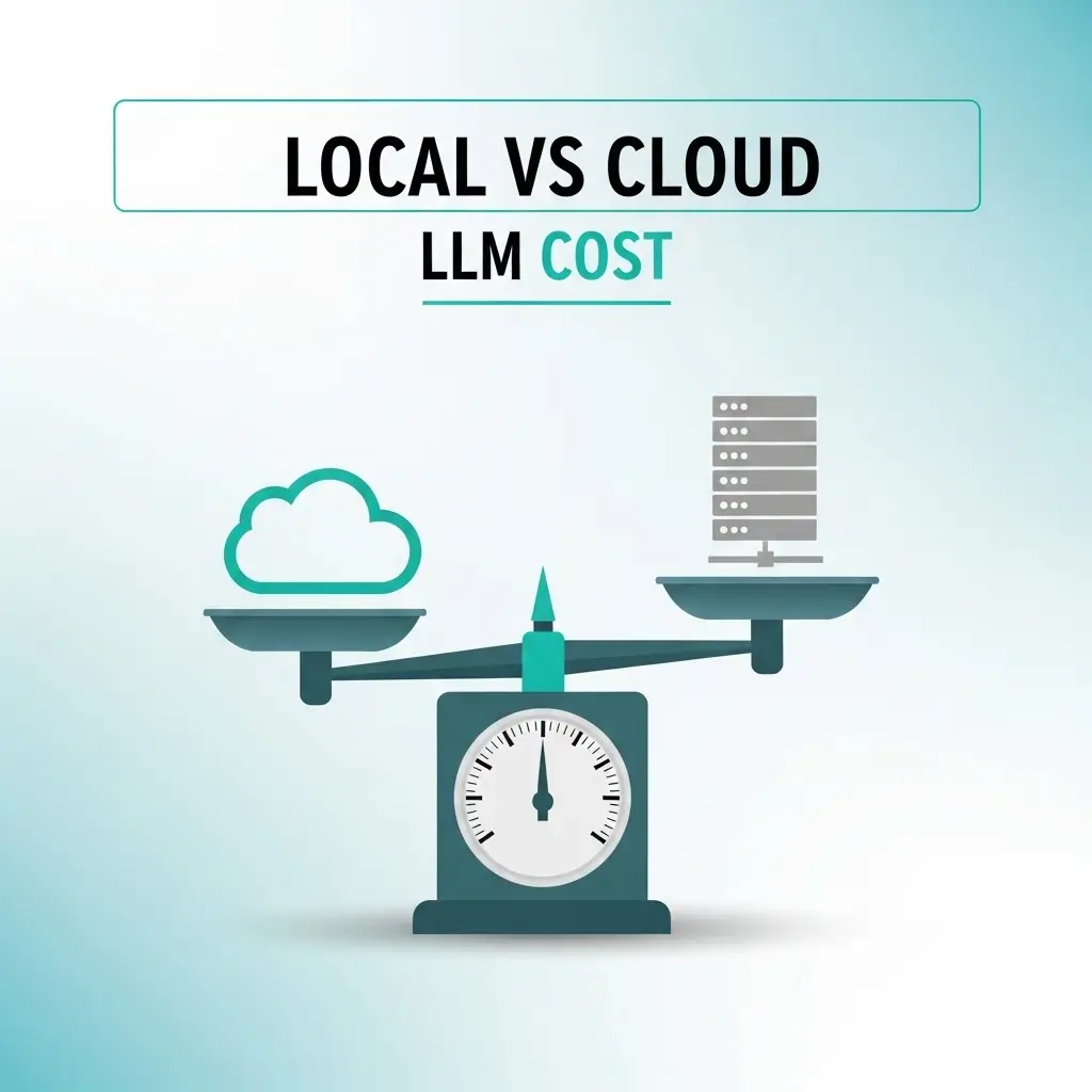 로컬 vs 클라우드 LLM 비용 계산법.